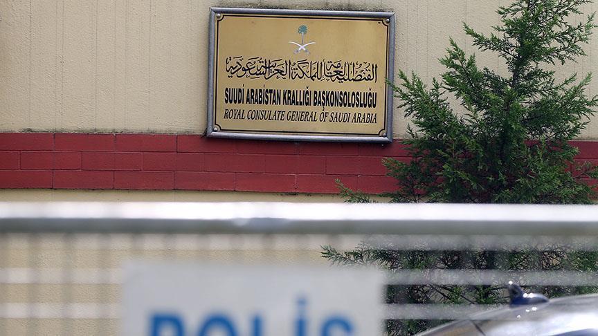 3 أشخاص دخلوا القنصلية السعودية بإسطنبول أحدهم يحمل حقيبة معدات