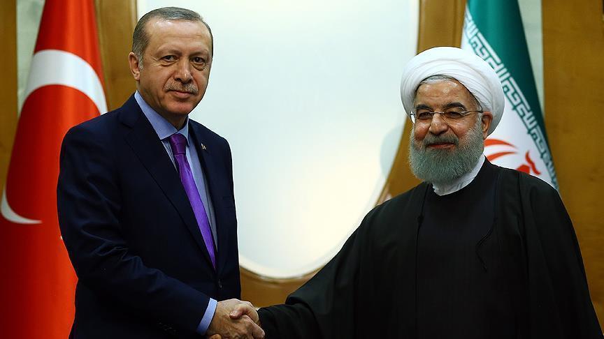 أردوغان وروحاني يبحثان هاتفيا المستجدات على الساحة السورية