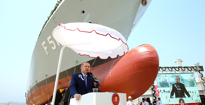أردوغان يؤكد عزم تركيا صناعة حاملة طائرات