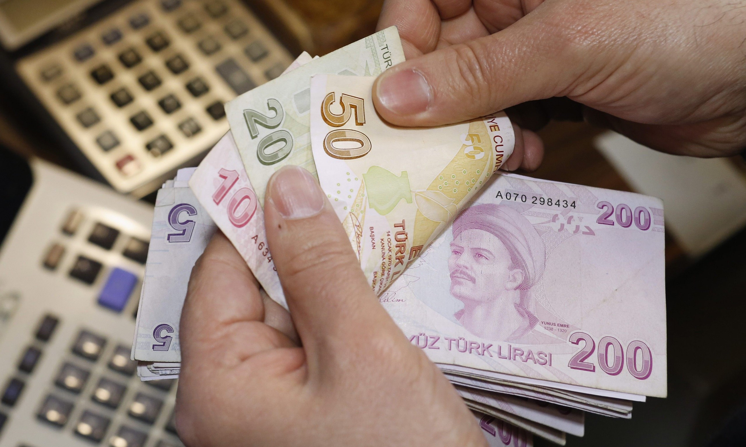 أسعار صرف العملات الرئيسية مقابل الليرة التركية  