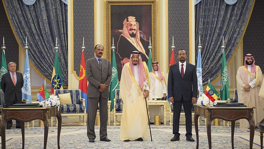 إريتريا وإثيوبيا توقعان اتفاقية سلام تاريخية برعاية الملك سلمان
