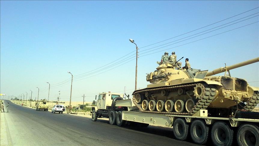 الجيش المصري يعلن مقتل 12 "مسلحا" وتدمير 60 هدفا بسيناء