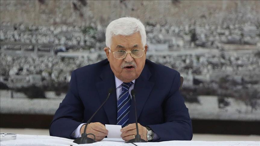 الرئيس الفلسطيني يدين قرار "الليكود" بتطبيق السيادة الإسرائيلية على الضفة الغربية