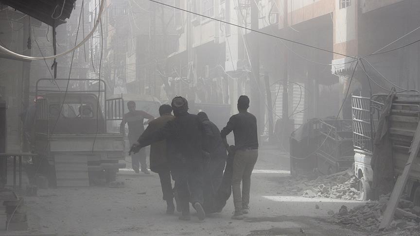 الشبكة السورية: أطراف النزاع بسوريا قتلوا 6964 مدنيا في 2018