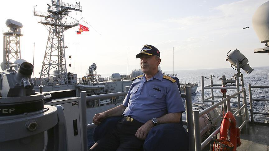 رئيس الأركان التركي: مستعدون لتنفيذ أي مهمة في بحر إيجة