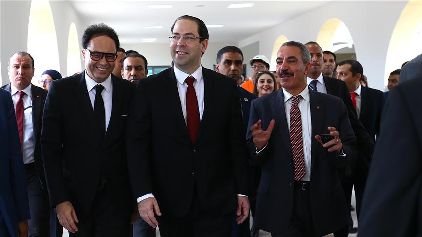رئيس الحكومة التونسية يدشن "مدينة الثقافة" في العاصمة