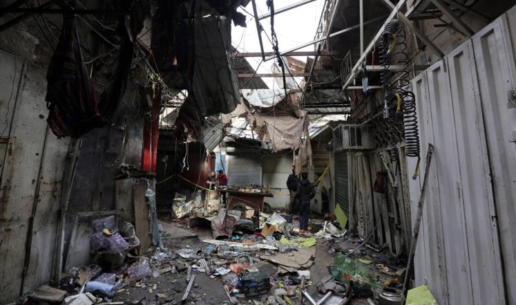 عشرات القتلى والجرحى بتفجير مفخخة ببغداد