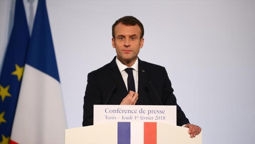 ماكرون: فرنسا ستضرب سوريا إذا ثبت استخدام الأسلحة الكيميائية ضد المدنيين