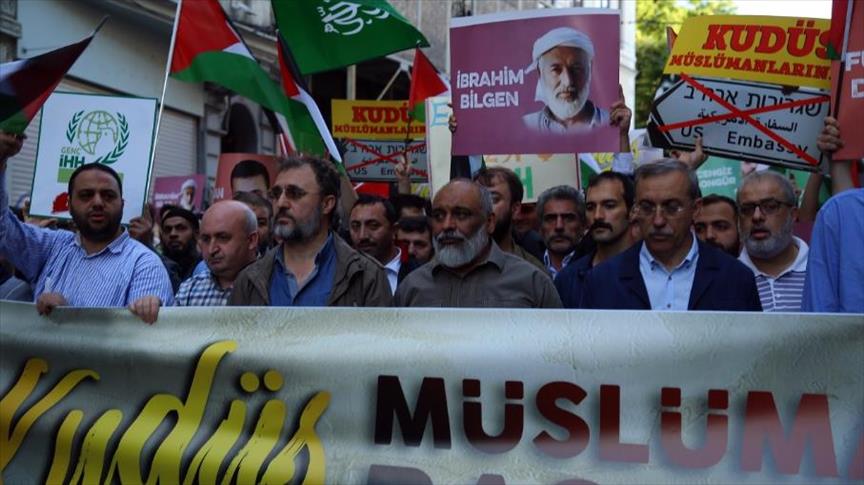 مسيرة بإسطنبول لإحياء الذكرى الثامنة للاعتداء الإسرائيلي على "مافي مرمرة"