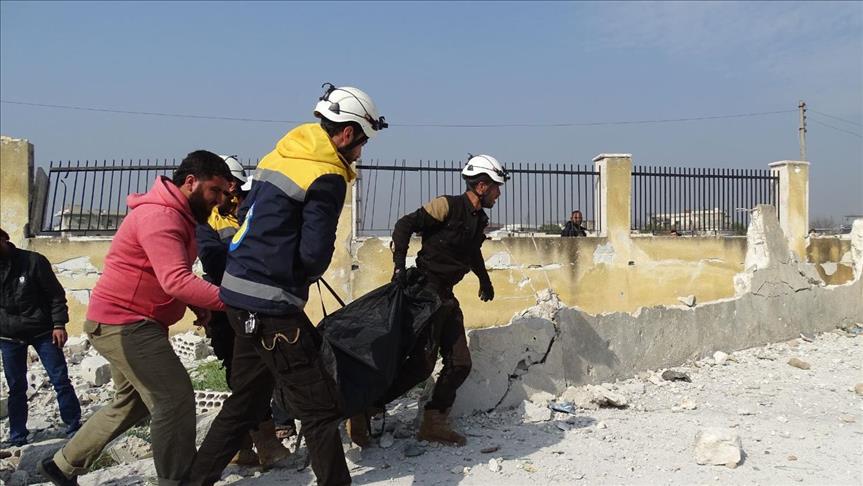 مقتل 10 مدنيين في قصف روسي جديد على إدلب شمالي سوريا