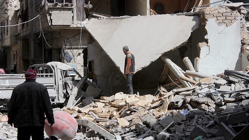 مقتل 19 مدنيًا في قصف النظام وروسيا على الغوطة الشرقية