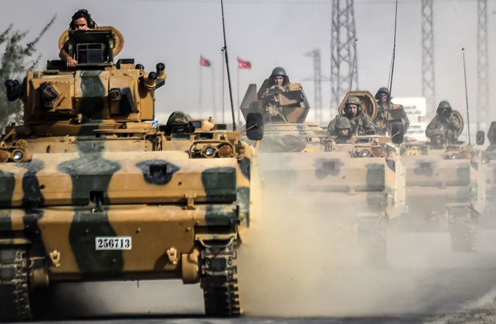 مناورات عسكرية تركية على حدود العراق
