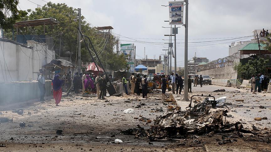 هجوم يستهدف وزارة الداخلية الصومالية في العاصمة مقديشو