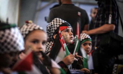 وقفة في غزة دعماً للمعتقلين داخل السجون الإسرائيلية